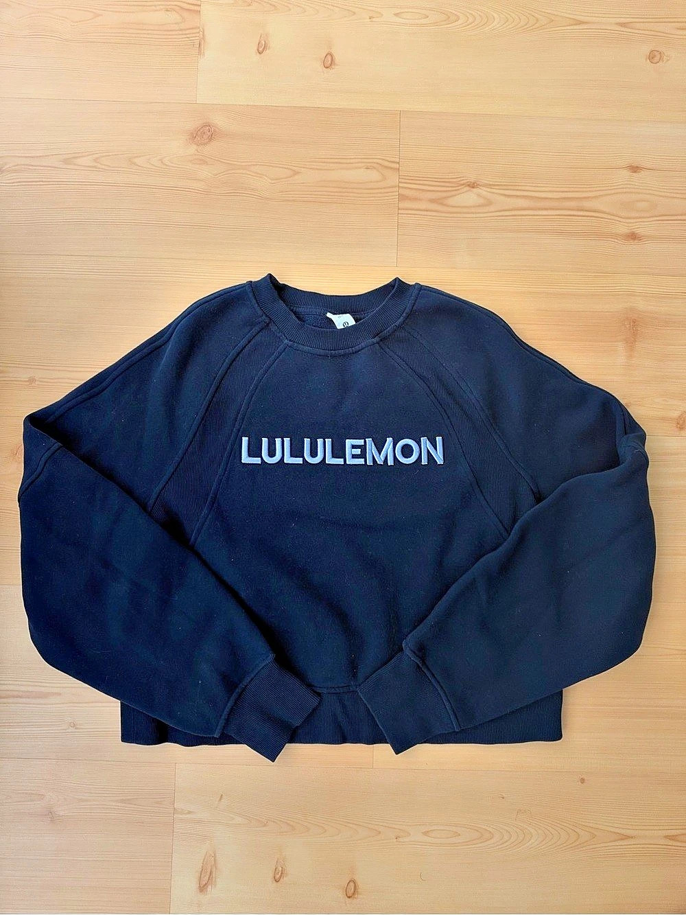 lululemon navy sweatshirt xxs